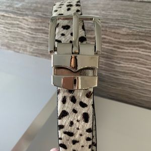 💜♠️ ⬇️⬇️ Genuine Leather Calf Hair Belt 💜♠️